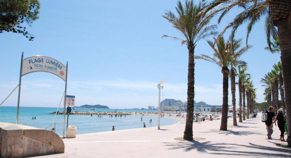 Blue Summer Vibes Appartment For 4P, Ac, Parking, Beachfront, Spa Access -5 La Ciotat Exterior foto